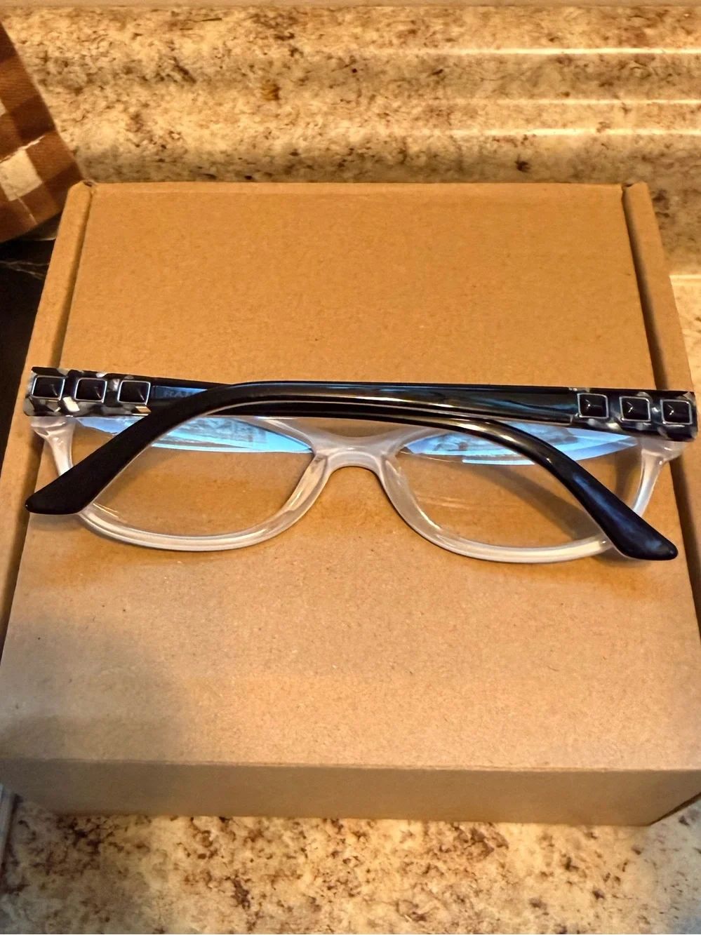 RAMPAGE R184 BLK BLACK AUTHENTIC CATS EYE WOMENS EYEGLASSES
